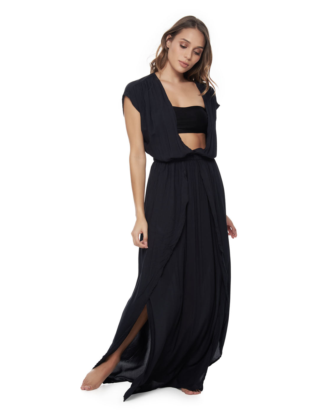 Polyporus Dress Black