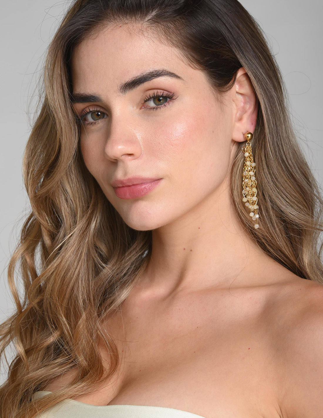 Dalia Earring Ivory