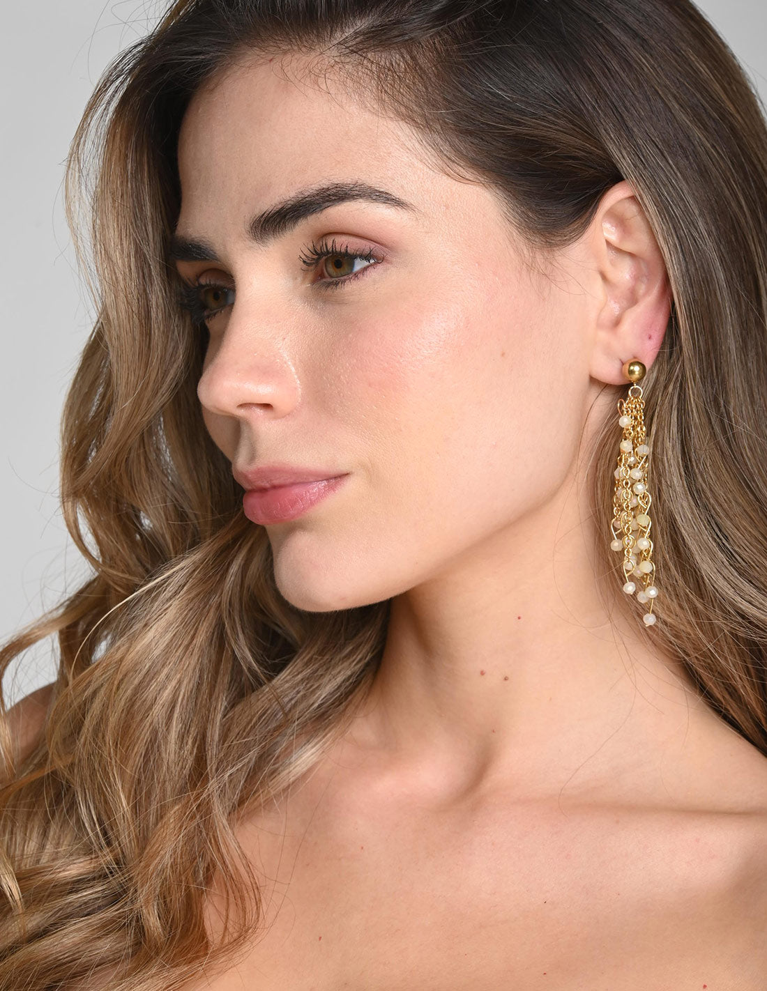 Dalia Earring Ivory