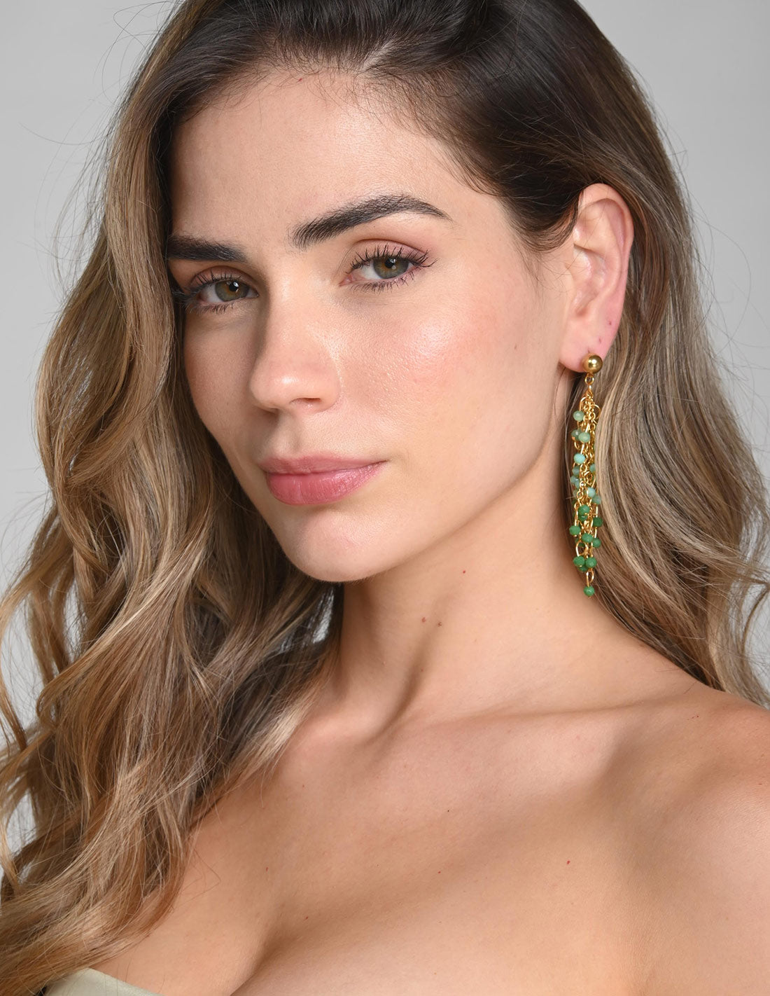 Dalia Earring Mint Green
