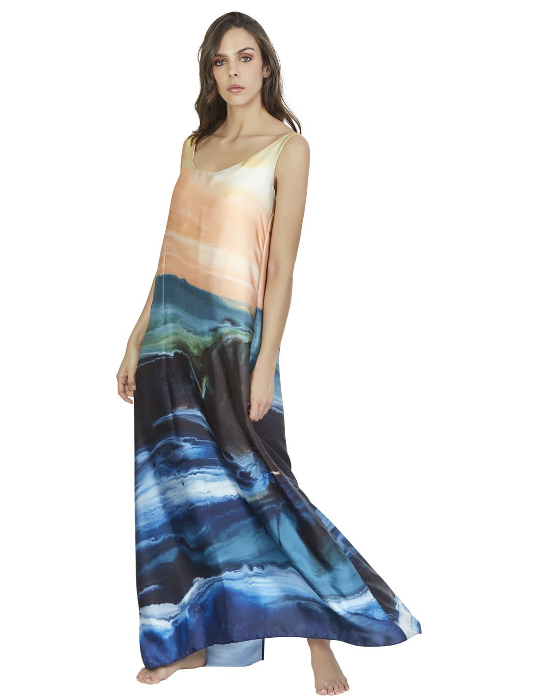 long dress in bali pink beach goddess of bali ccd016133 3