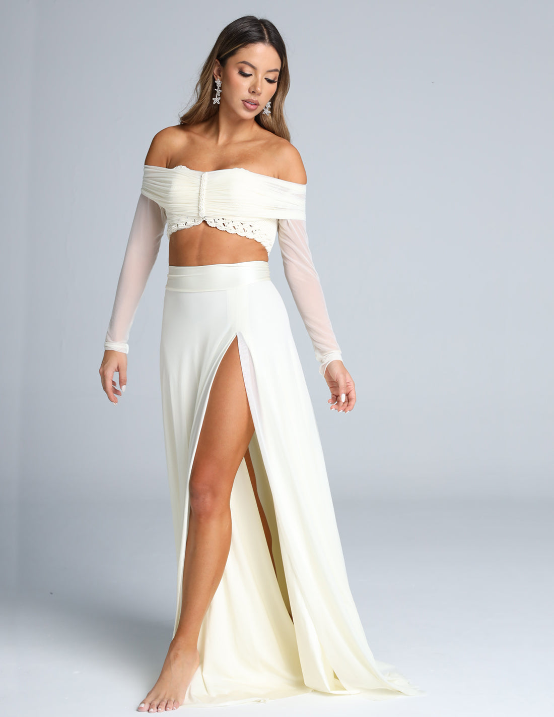 Fall Skirt Ivory