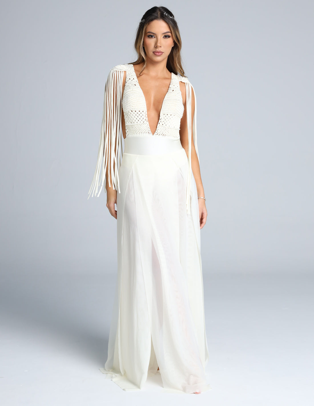 Umbra Dress Ivory