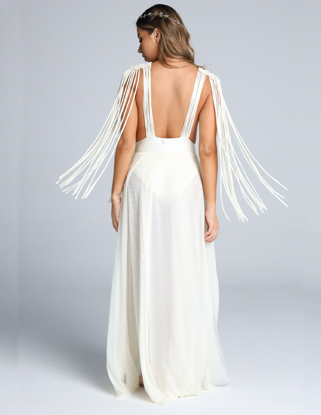 Umbra Dress Ivory