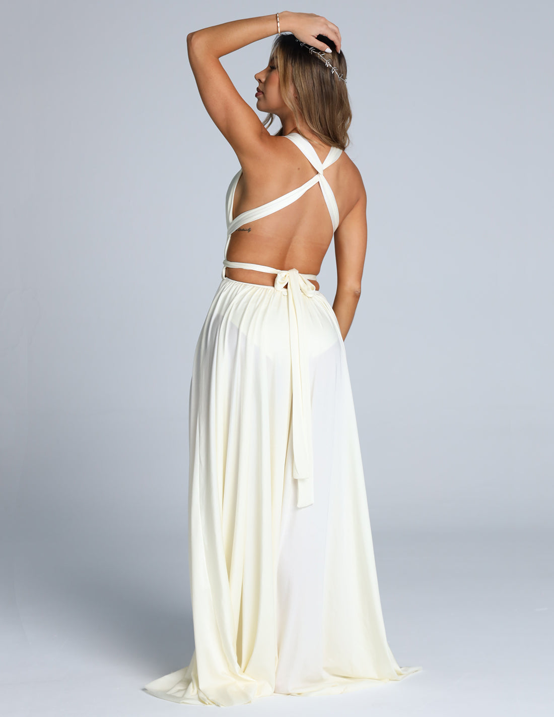 Pluton Dress Ivory