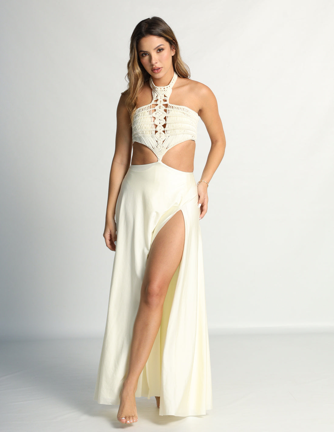 Ventus Skirt Ivory. Skirt In Ivory. Entreaguas