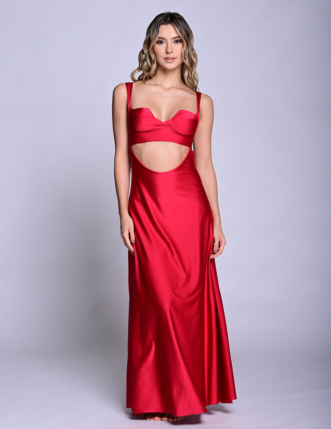 cherry formal dress DREAM DRESS IN Cherry 2X / Cherry main image 0
