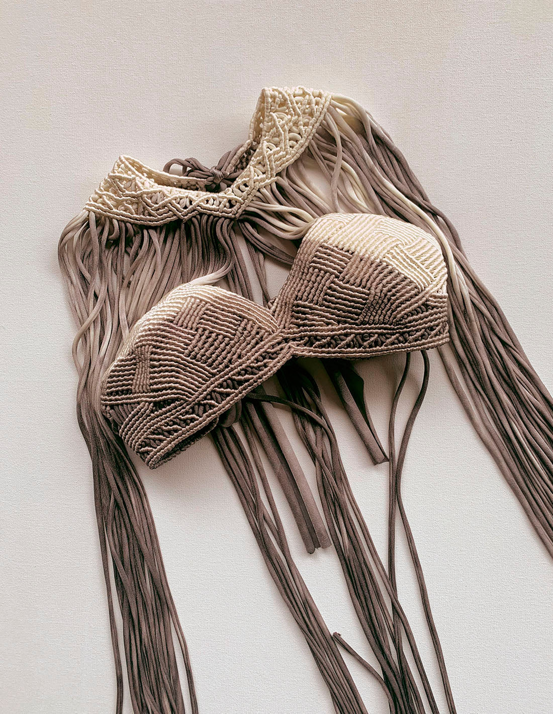 Warrior Crop Top Grey