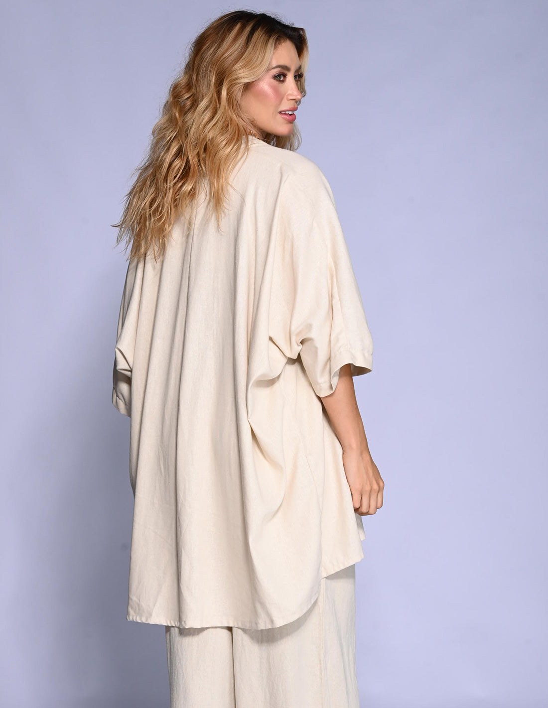 Koa Blouse Sand. Blouse In Sand