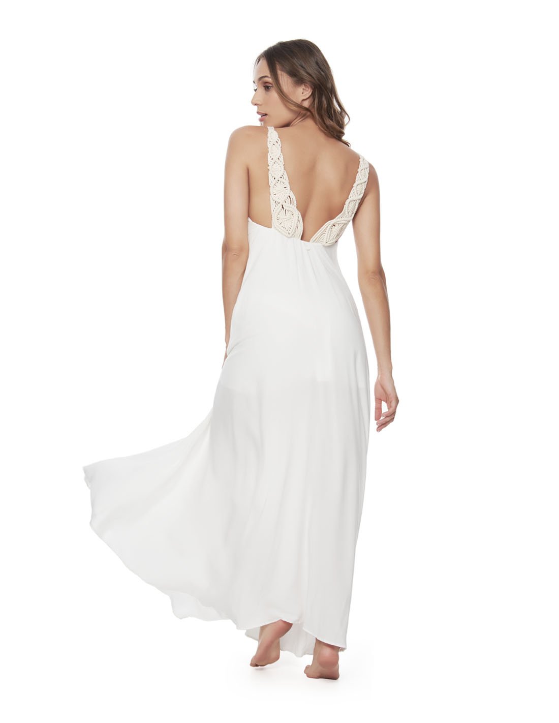 Heaven Dress Ivory. Dress In Ivory. Entreaguas