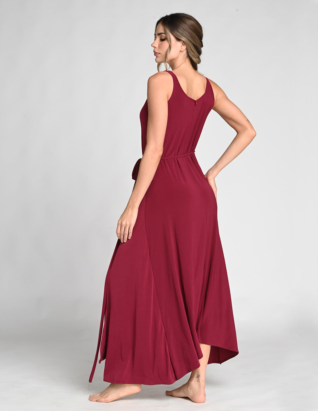 Soot Dress Wild Wine. Dress In Wild Wine