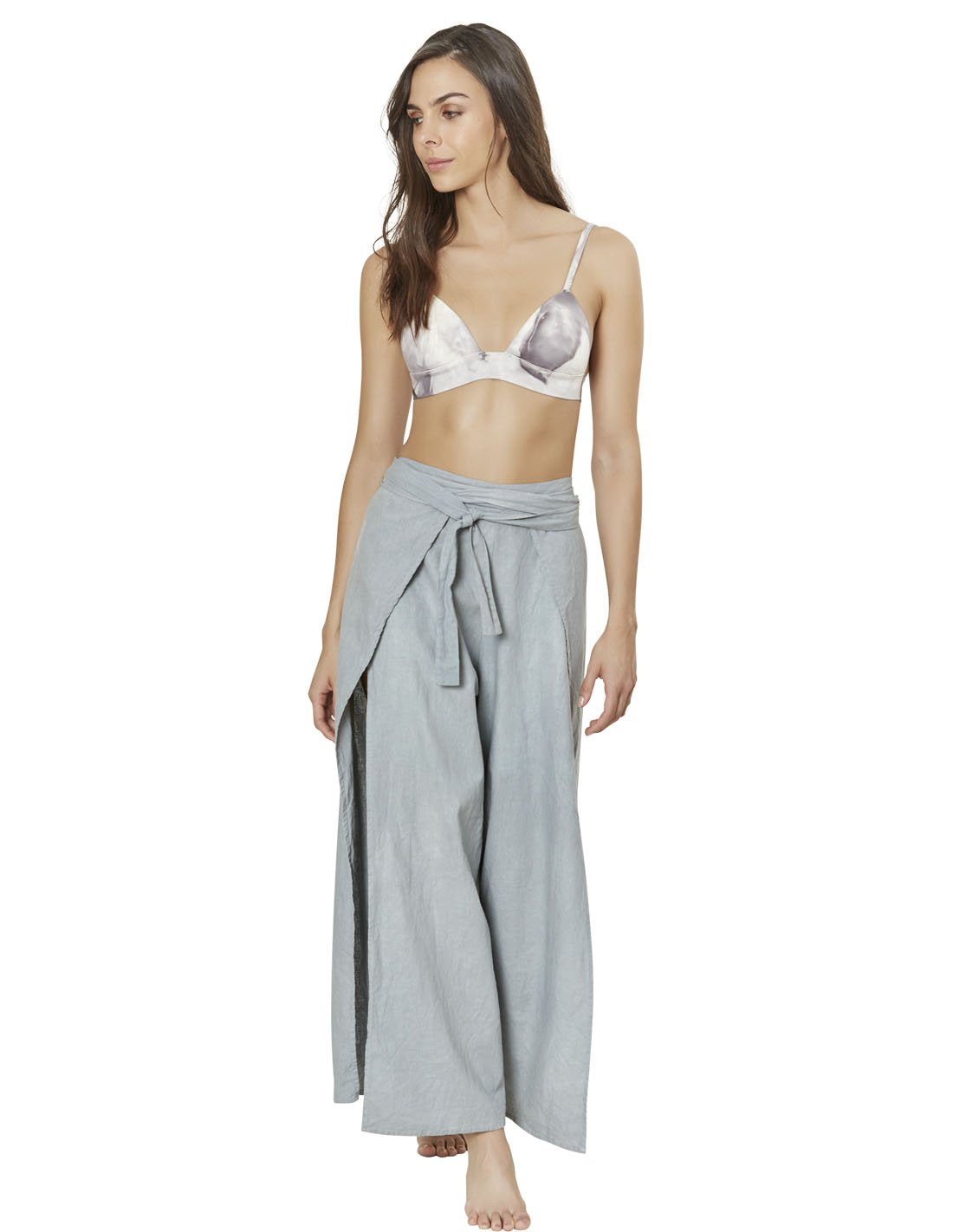 beach pant in dark gray air 3