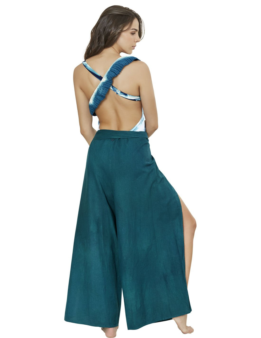 Air Pant. Beach Pant In Oil. Entreaguas