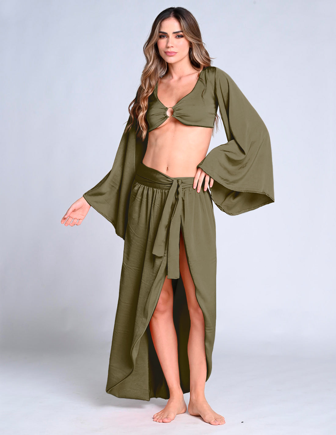 Laya Skirt Green. Skirt In Green