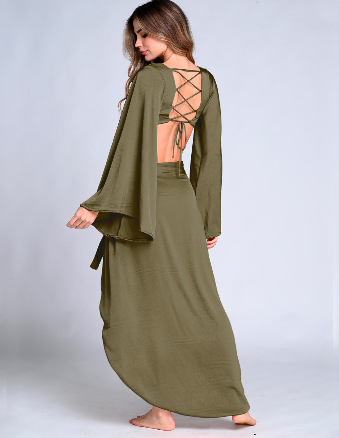 Laya Skirt Green. Skirt In Green