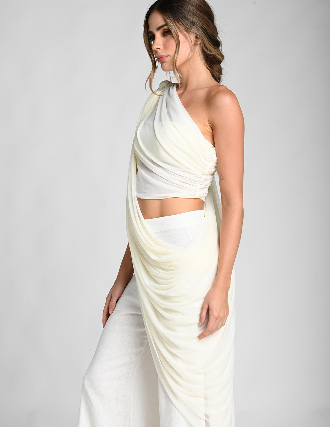 Prana Pashmina Ivory. Pashmina In Ivory