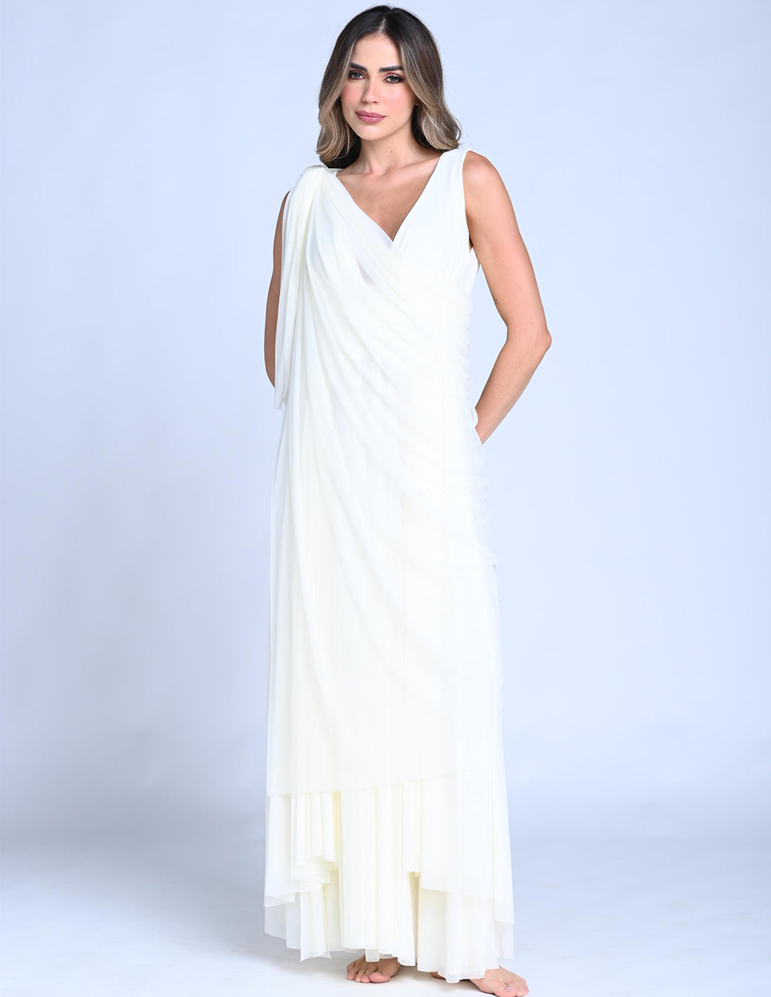 Prana Pashmina Ivory. Pashmina In Ivory