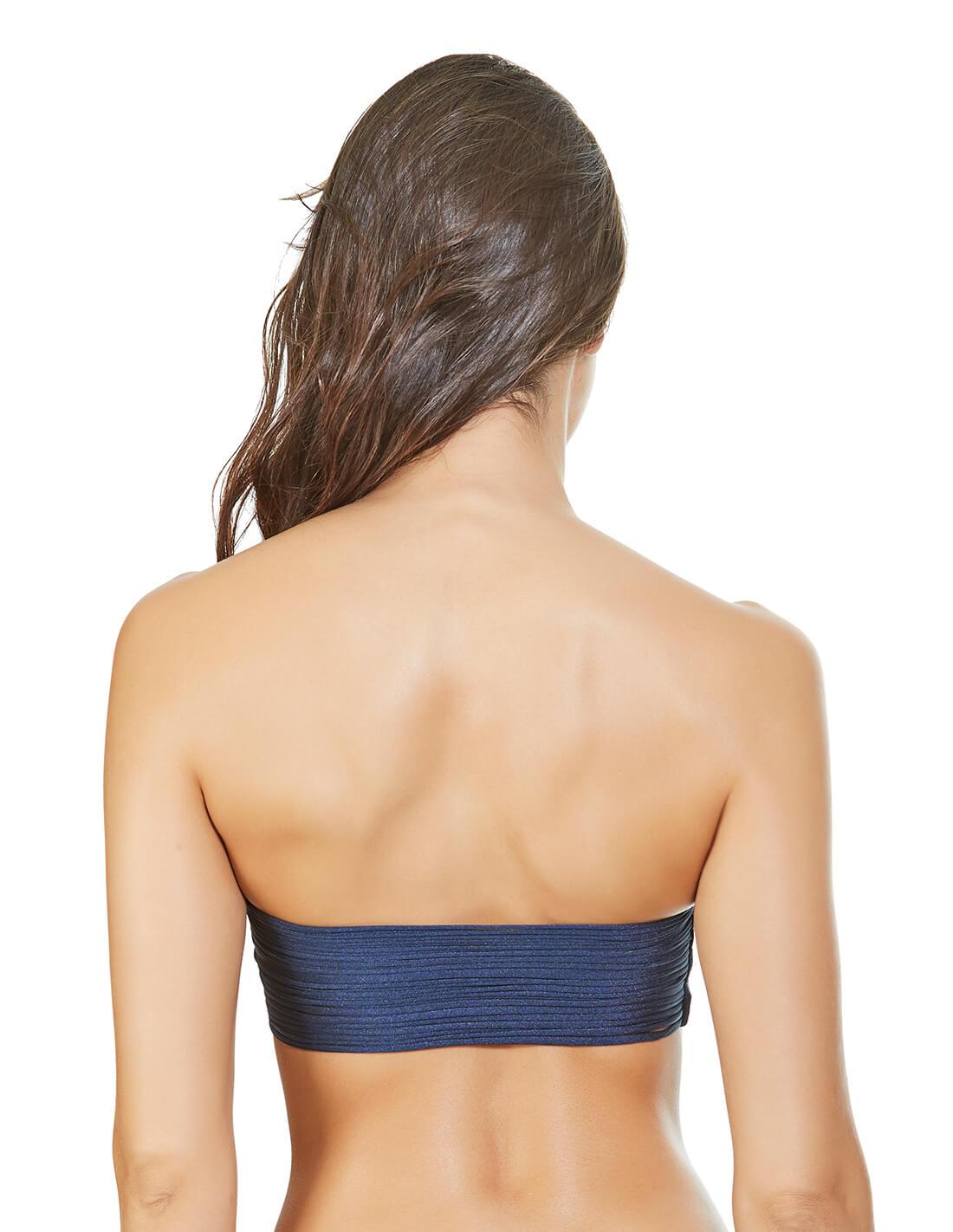 bikini top in medieval blue coral est922409 2