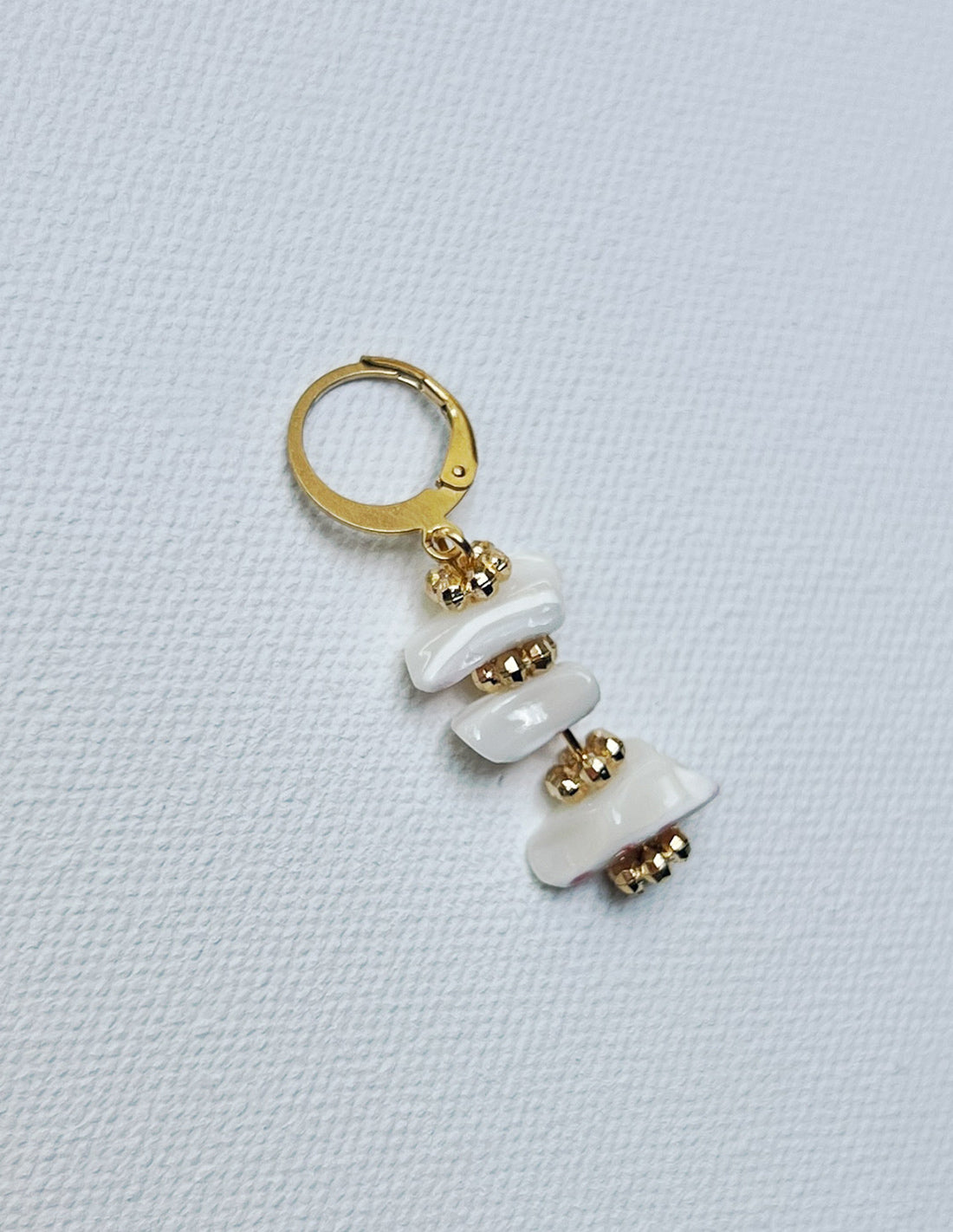 Meka Charm Ivory + Pink