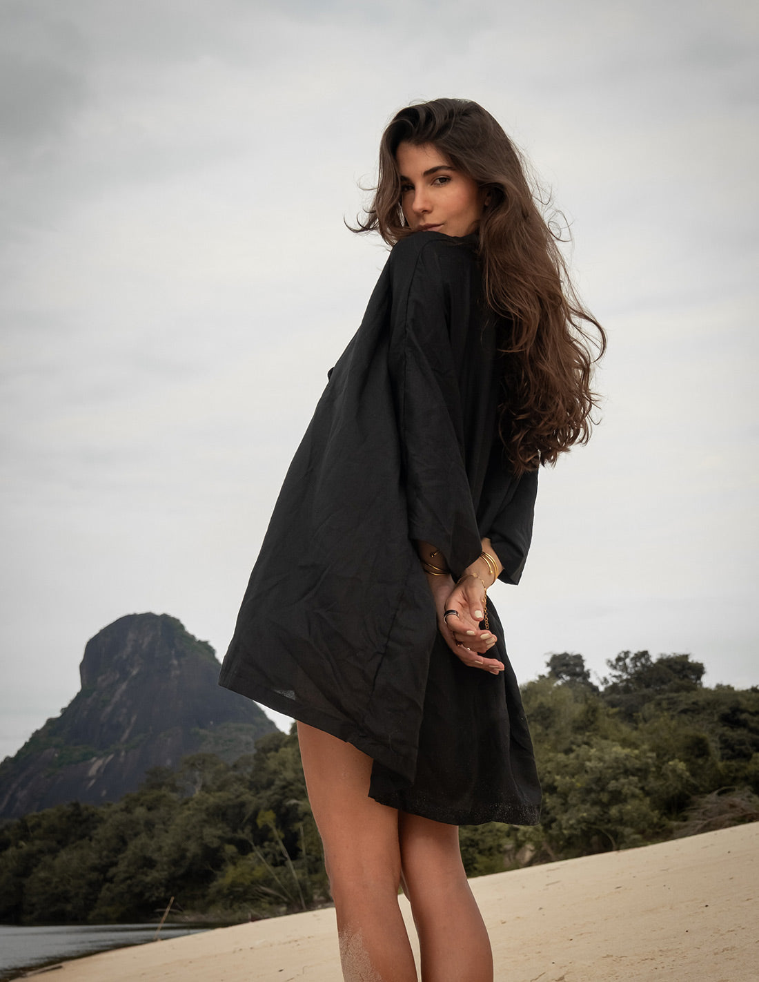 Maloka Blouse Black