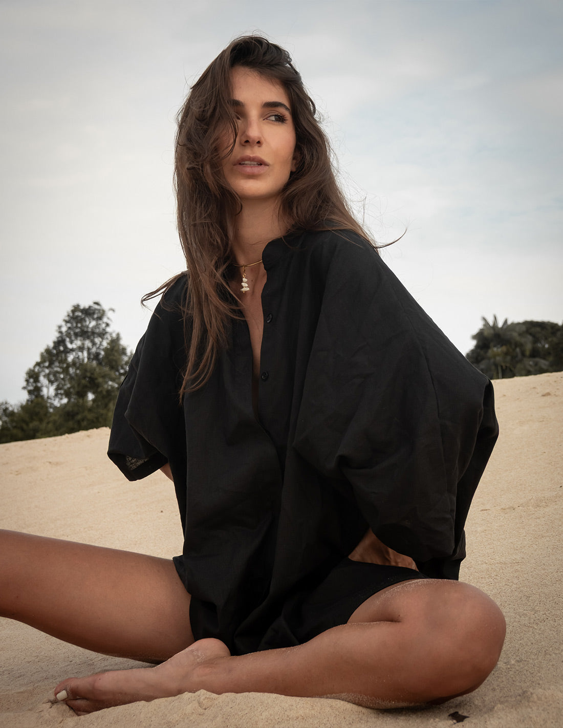 Maloka Blouse Black