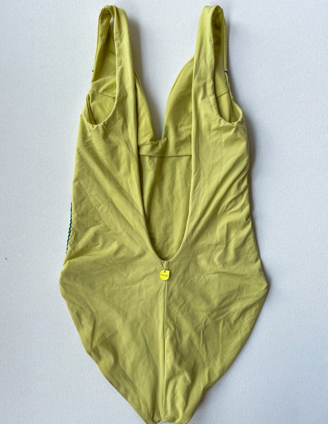 Olive One Piece. One Piece Swimsuit In Olive. Entreaguas