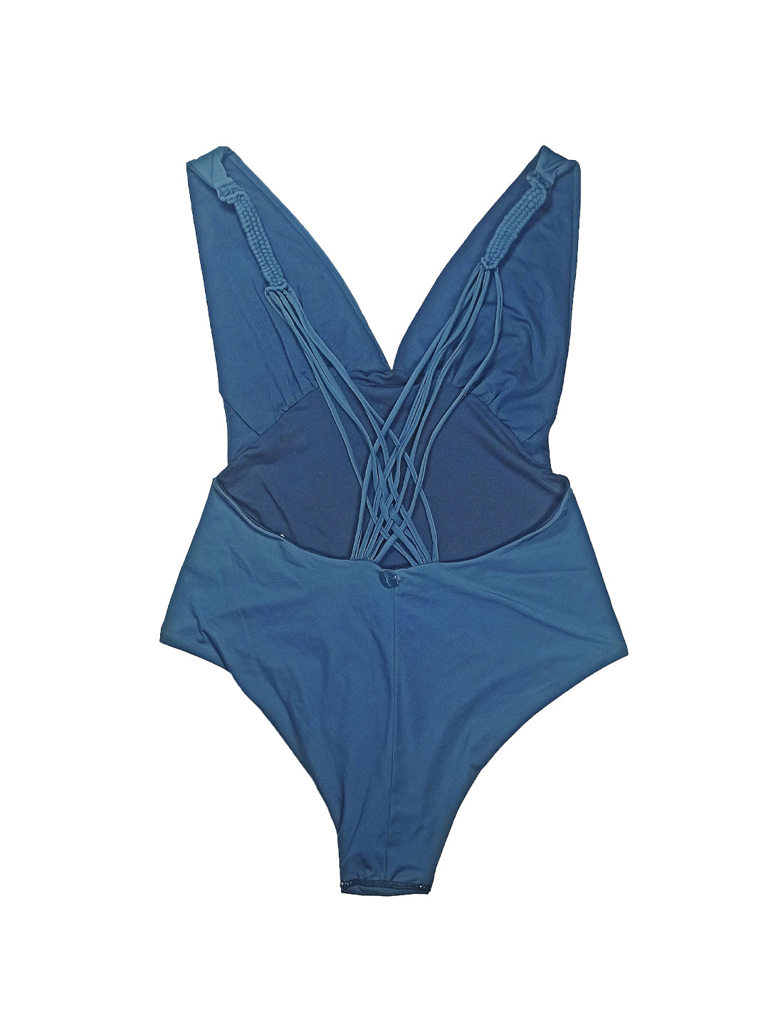 Oil Blue One Piece. One Piece Swimsuit In Oil Blue. Entreaguas