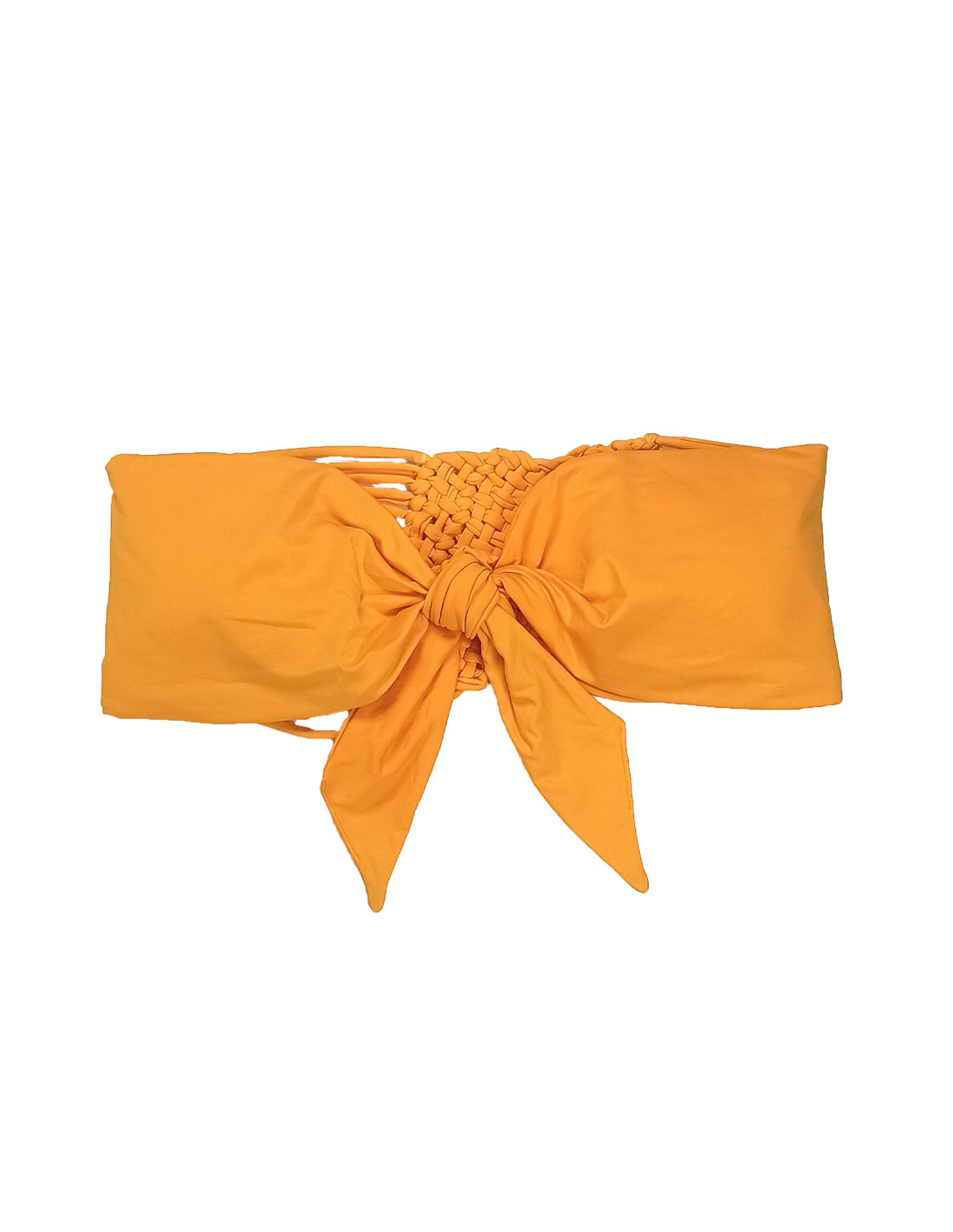 Mustard Top. Bikini Top In Mustard. Entreaguas