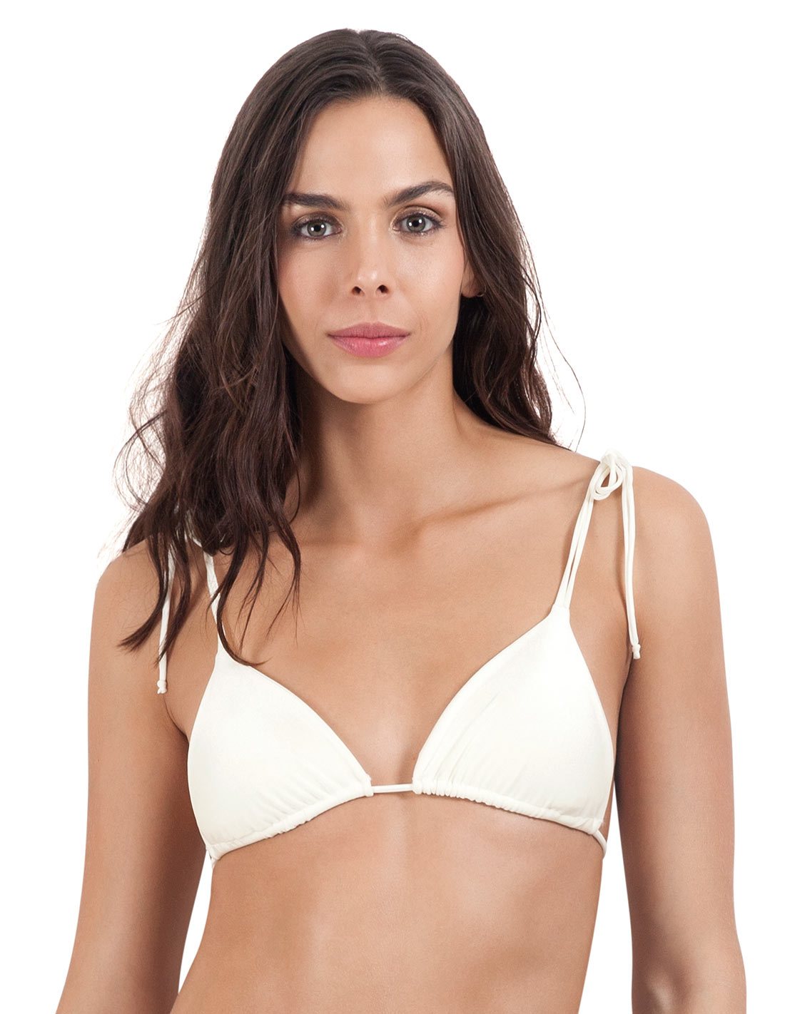 Ivory Top. Bikini Top In Ivory. Entreaguas