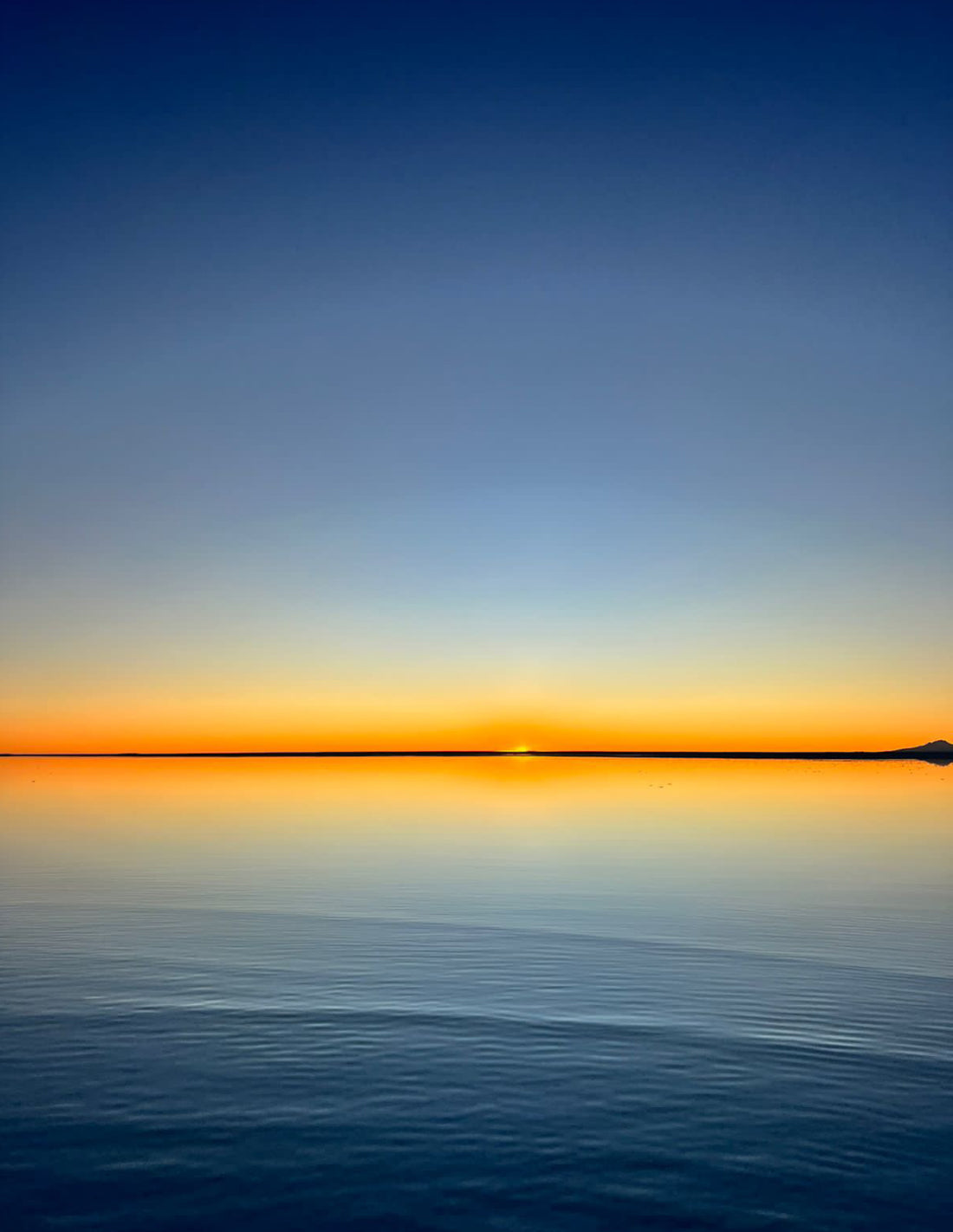 Sun Top Uyuni Sunset
