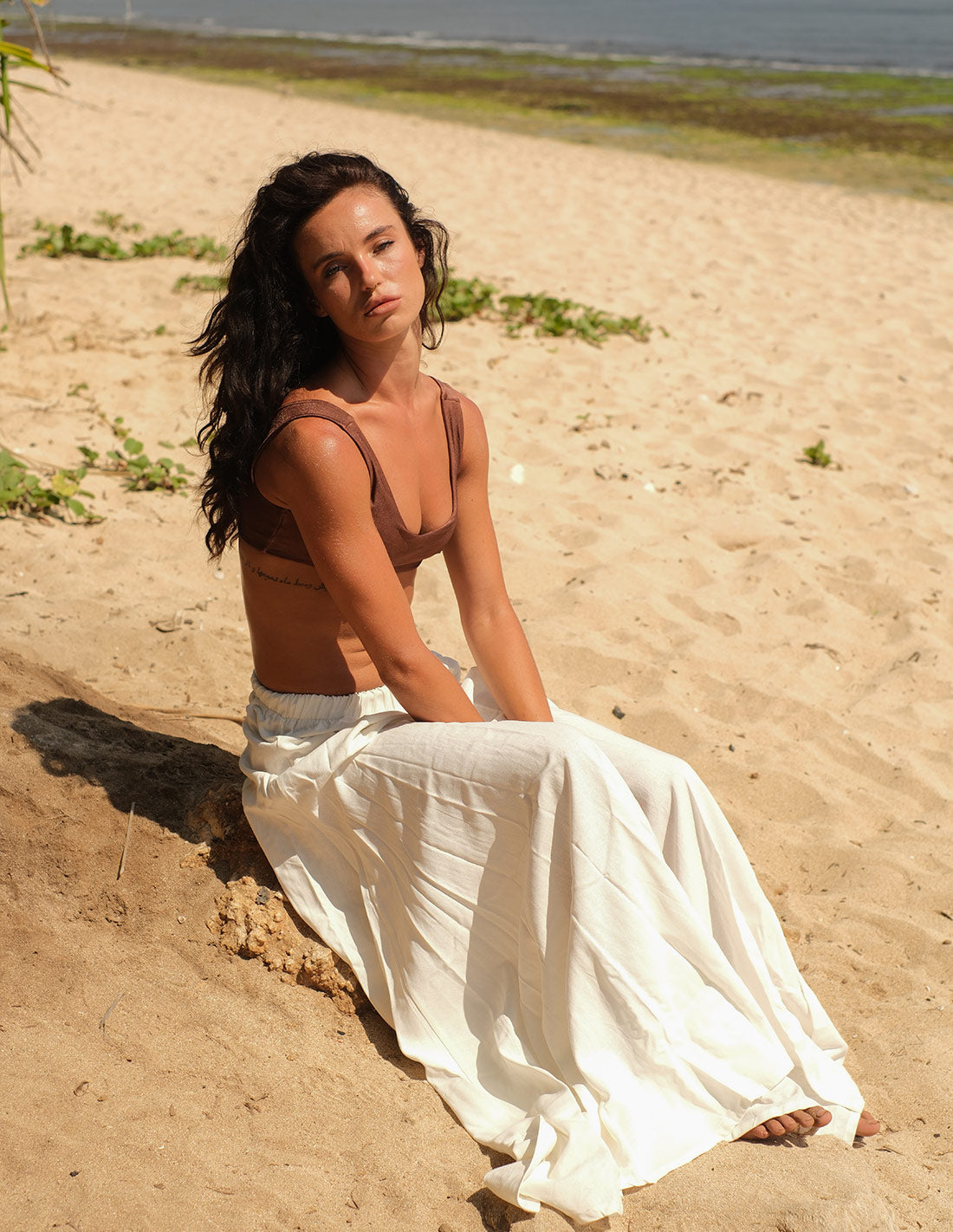 Gaia Pants Ivory
