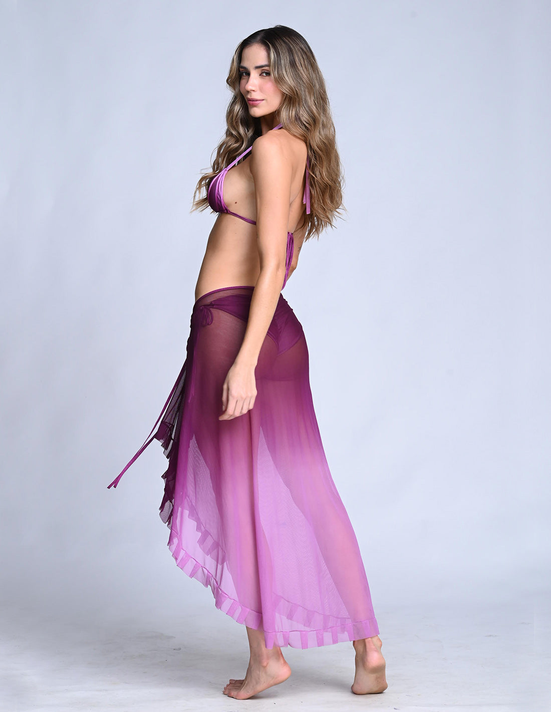 Outfit:Top Water, Bottom Star & Beach Wrap Calm Faded Violet