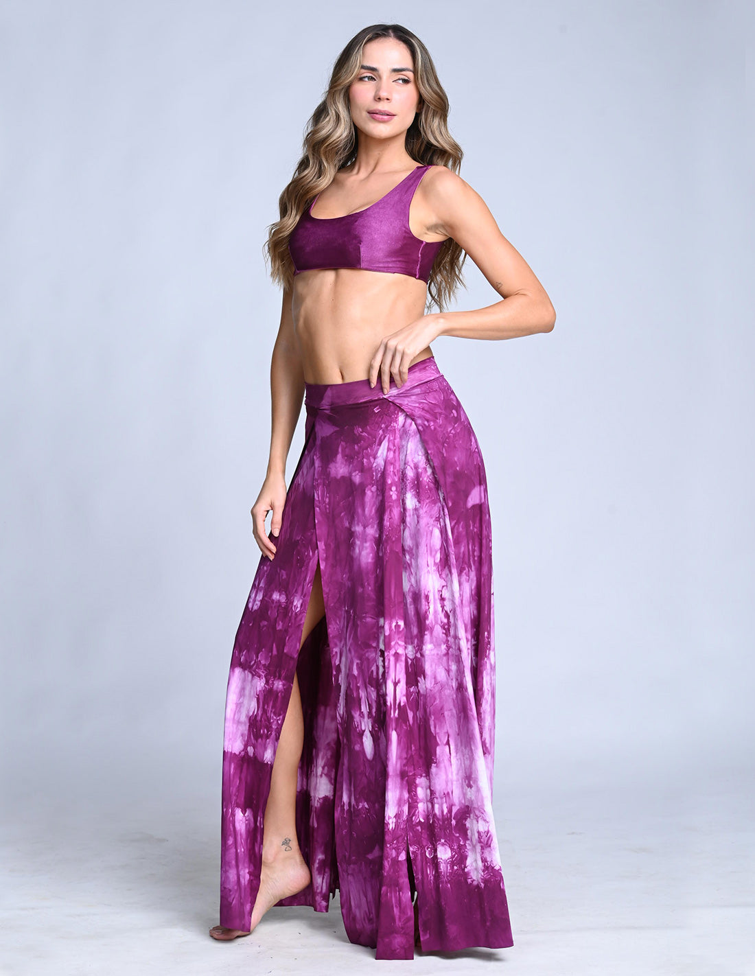 Outfit: Top Core, Bottom Eros & Skirt Stripe Violet