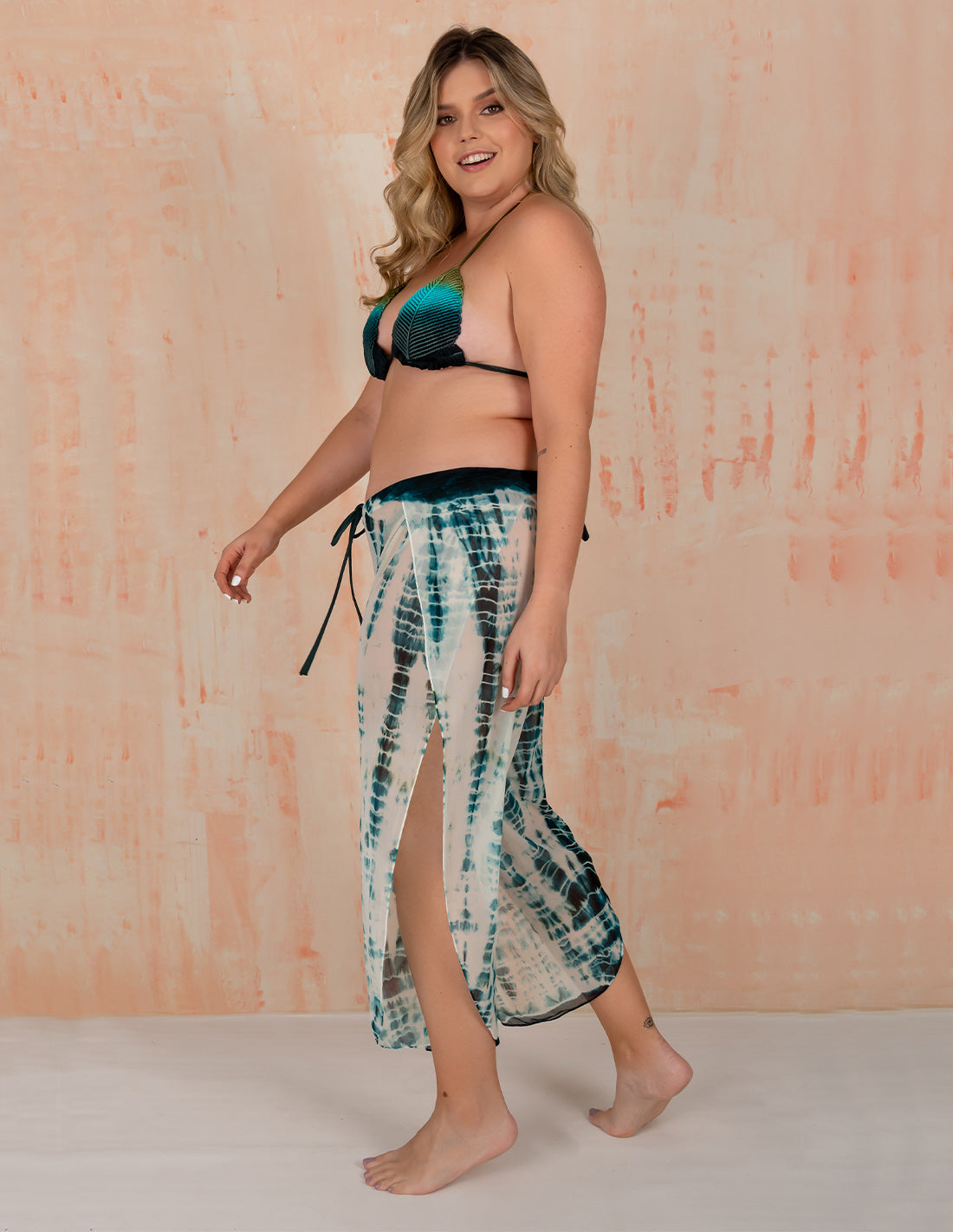 Dew Pants Aqua Green + Green Mint