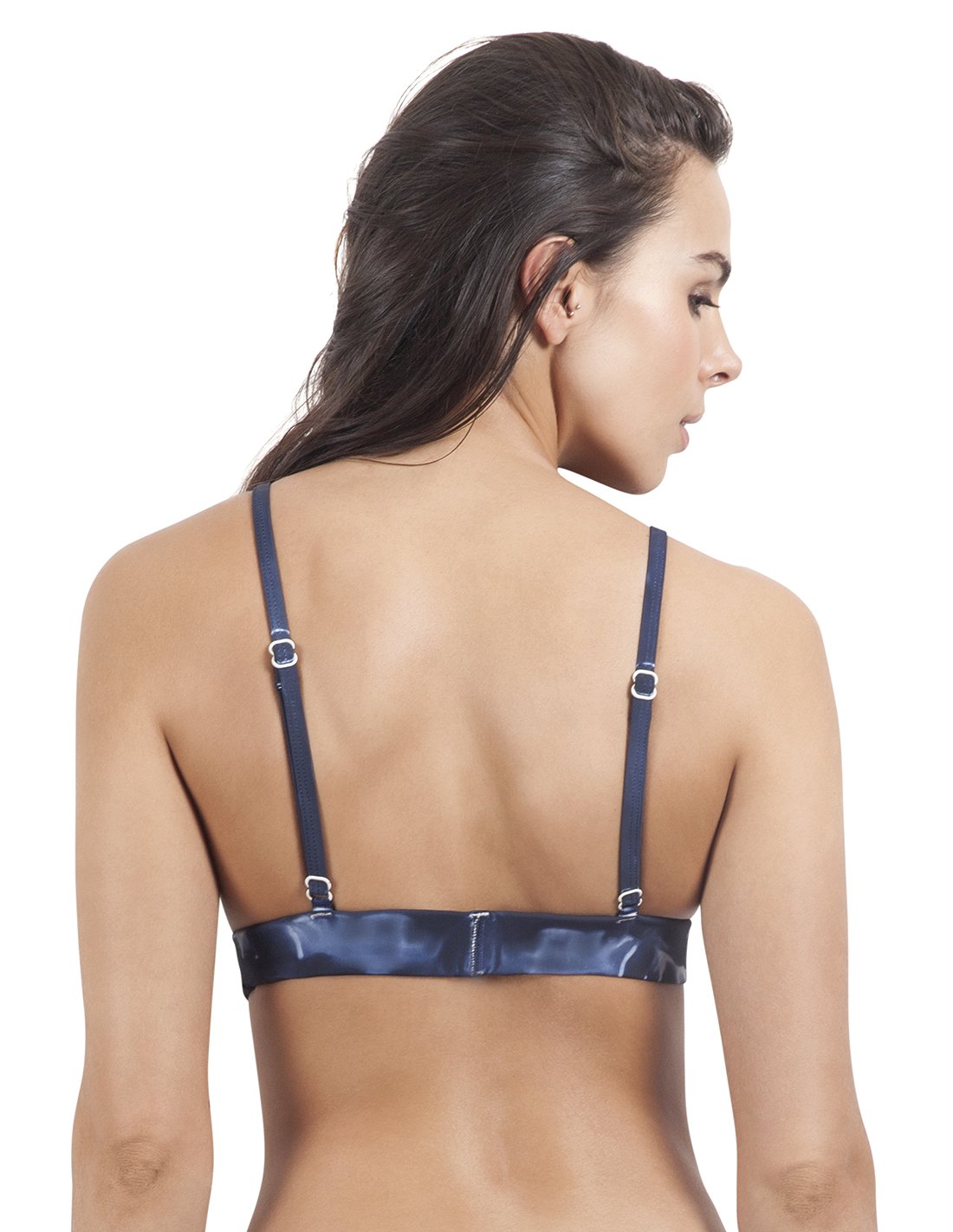 Amapola Hand Dyed Top. Bikini Top In Amapola Hand Dyed. Entreaguas