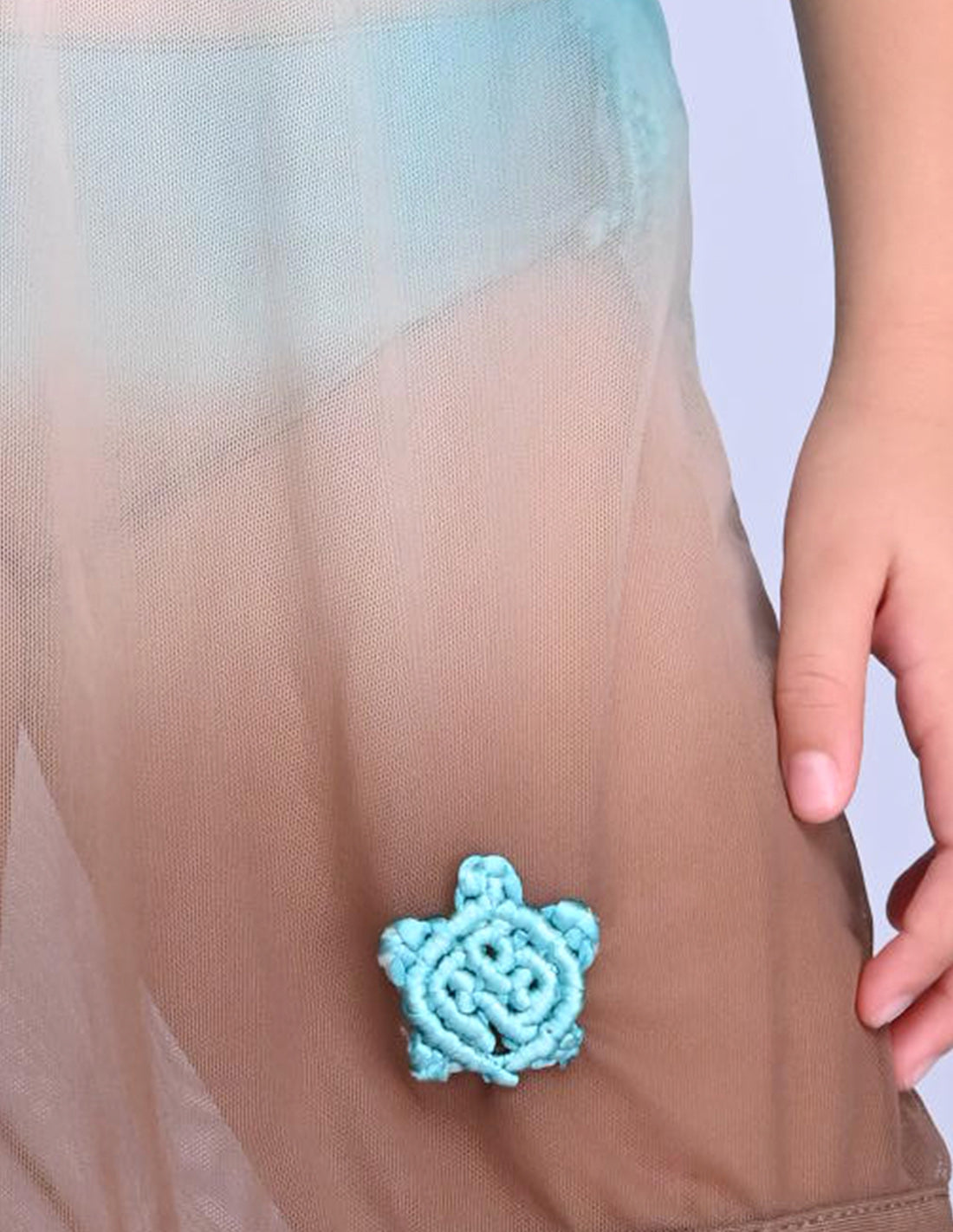 Ara Dress Opal Green + Browm