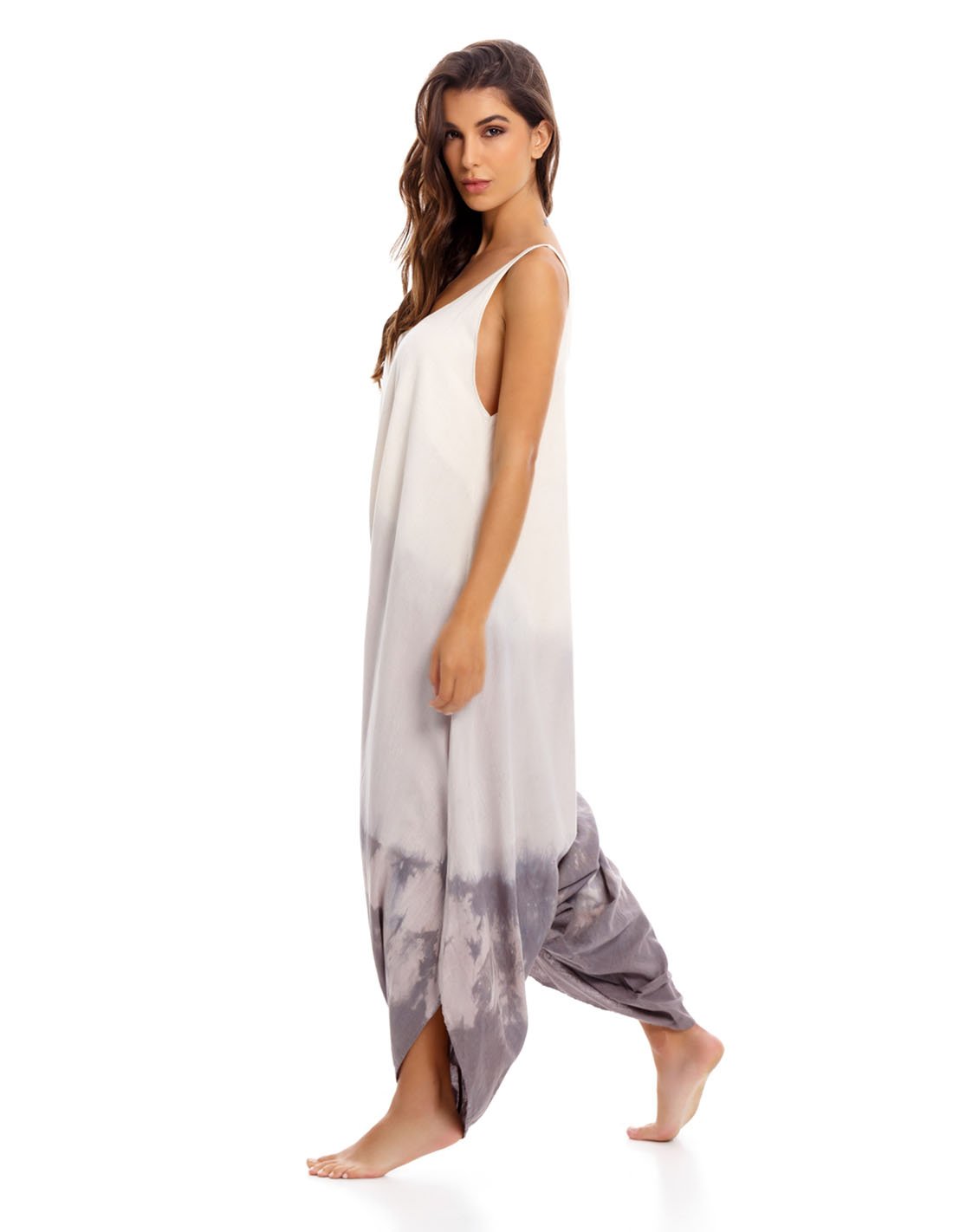 Numinous Jumpsuit Faded Grey. Jumpsuit In Faded Grey. Entreaguas