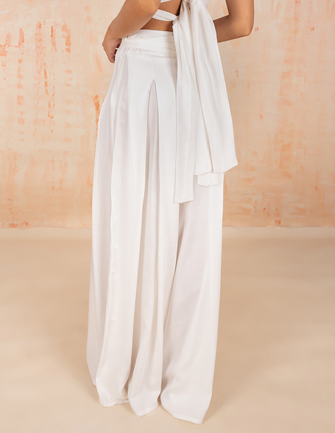 Sunshine Pant Ivory. Beach Pant In Ivory. Entreaguas
