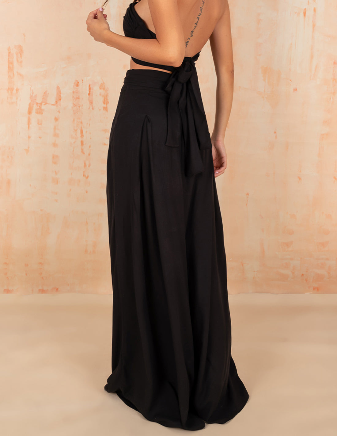 Sunshine Pant Black. Beach Pant In Black. Entreaguas