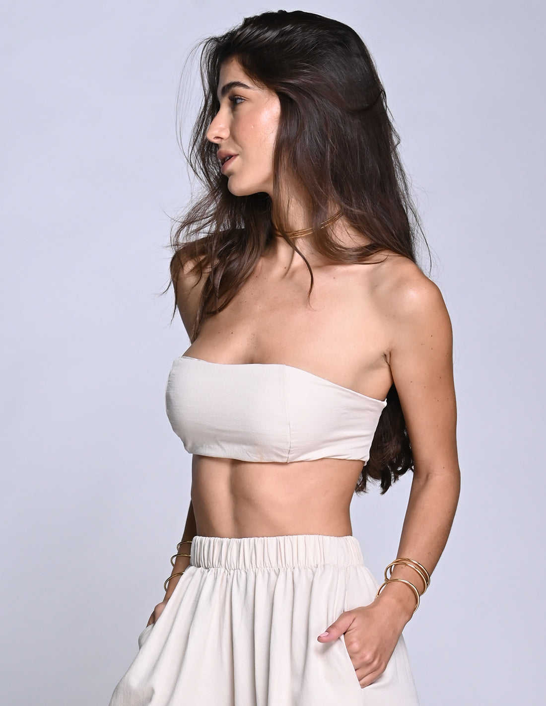 Peak Top Sand. Bikini Top In Sand