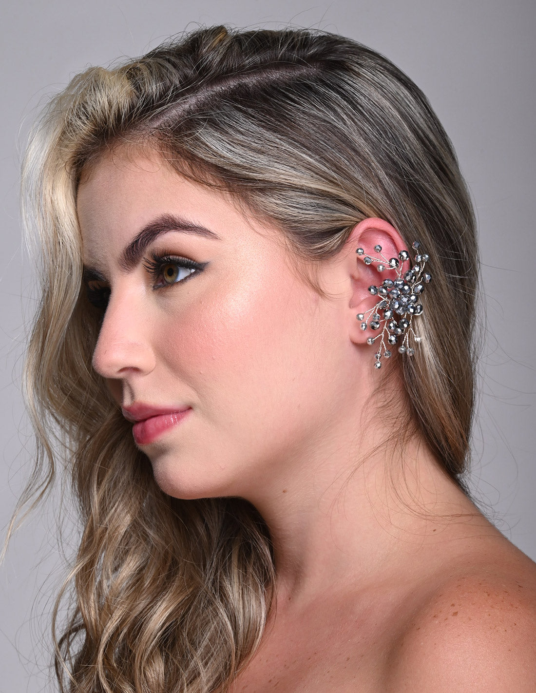 Glimmer Ear Cuff Silver. Ear Cuff In Silver