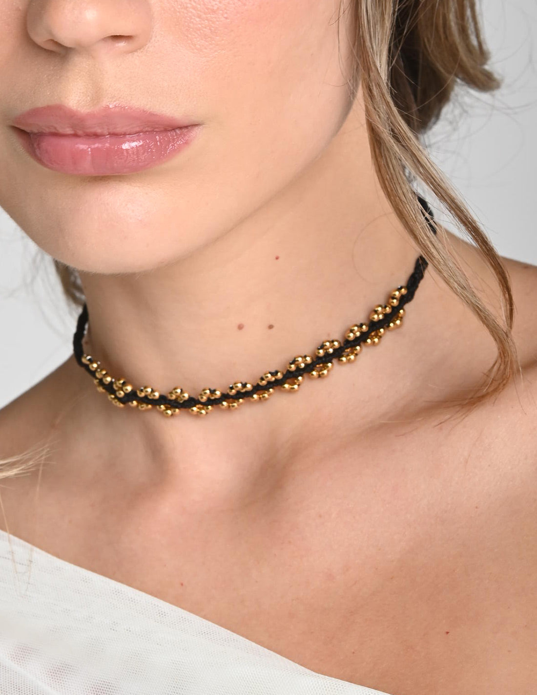 Nayara Choker Black. Choker In Black