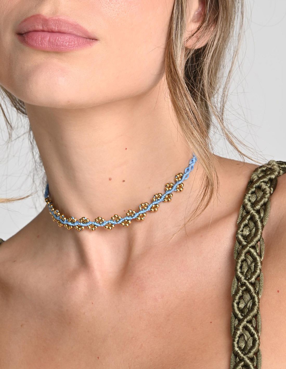 Nayara Choker Blue Sky. Choker In Blue Sky