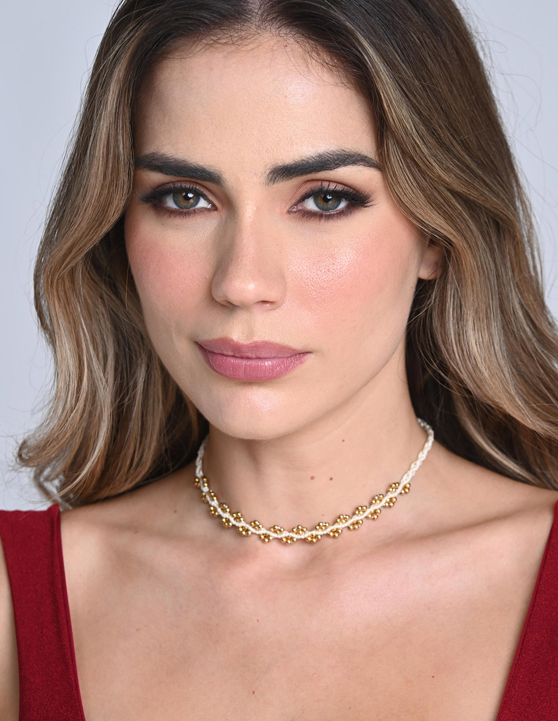 Nayara Choker Ivory. Choker In Ivory