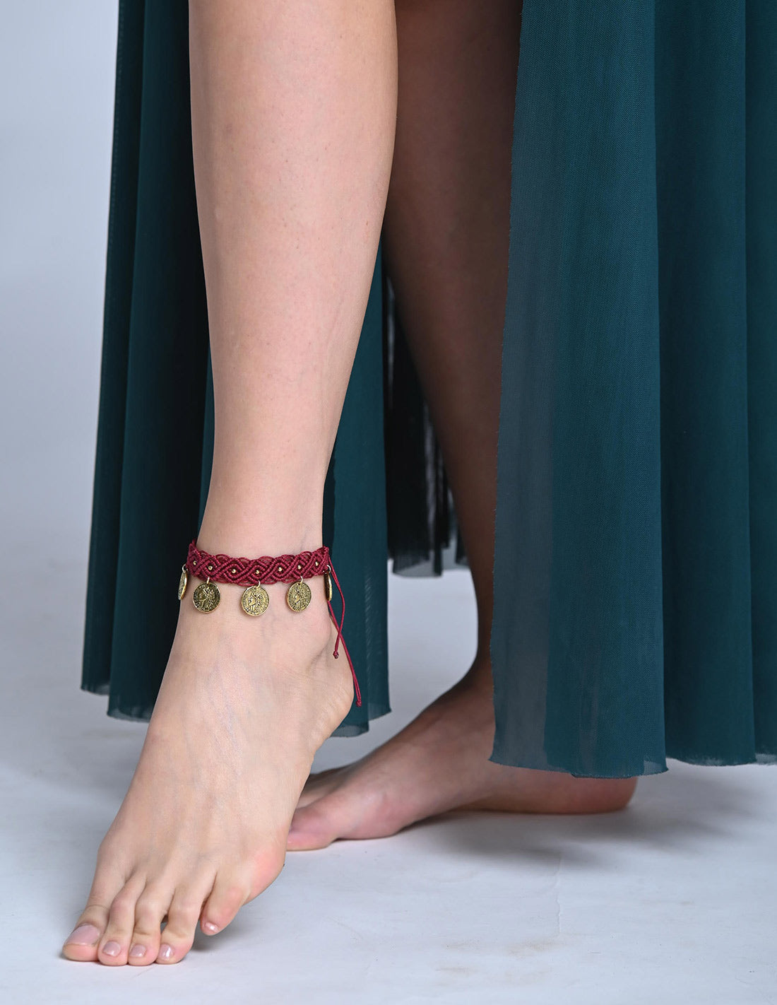 Aluna Bracelet Red Wine. Bracelet In Red Wine