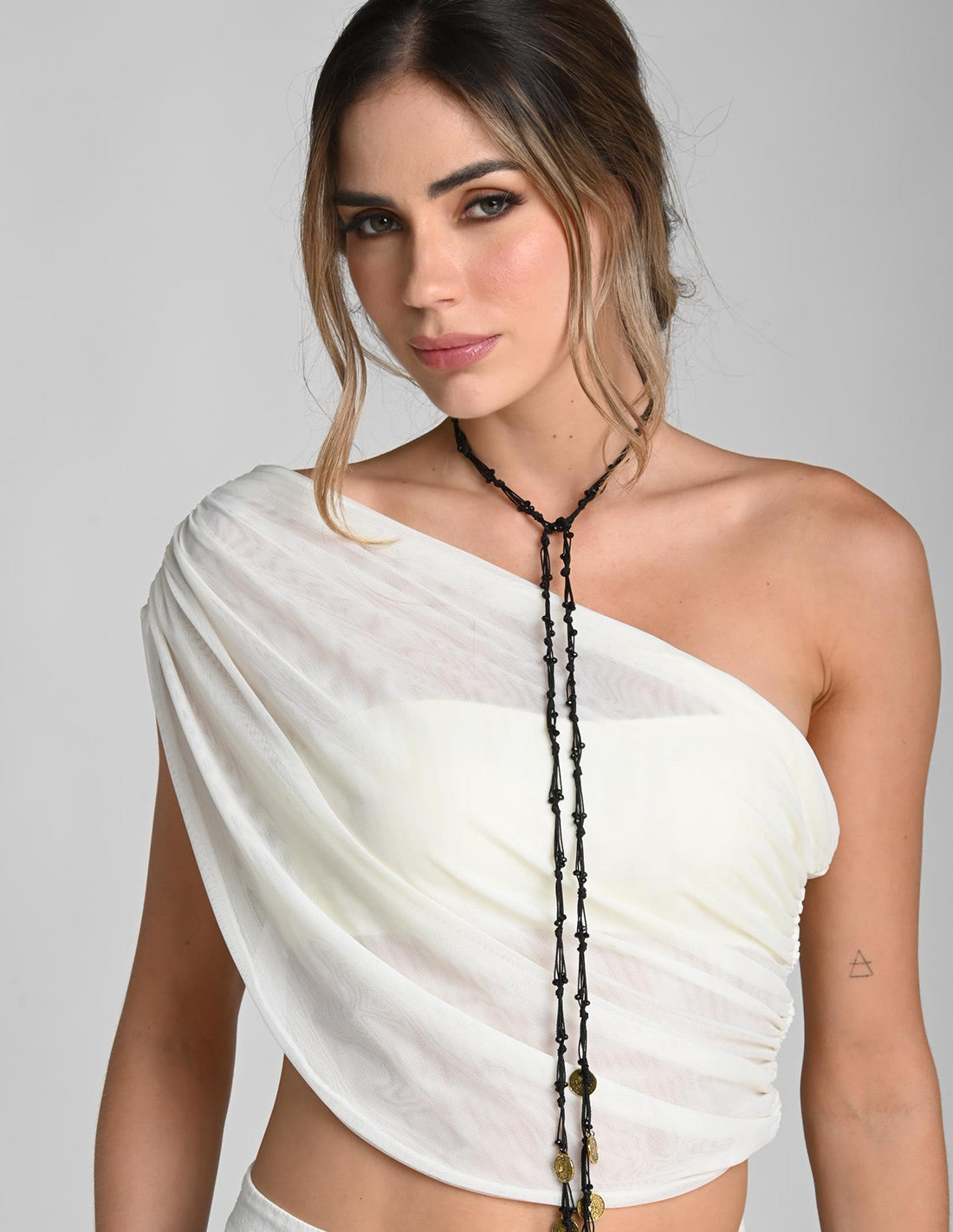 Inari Necklace Black. Necklace In Black