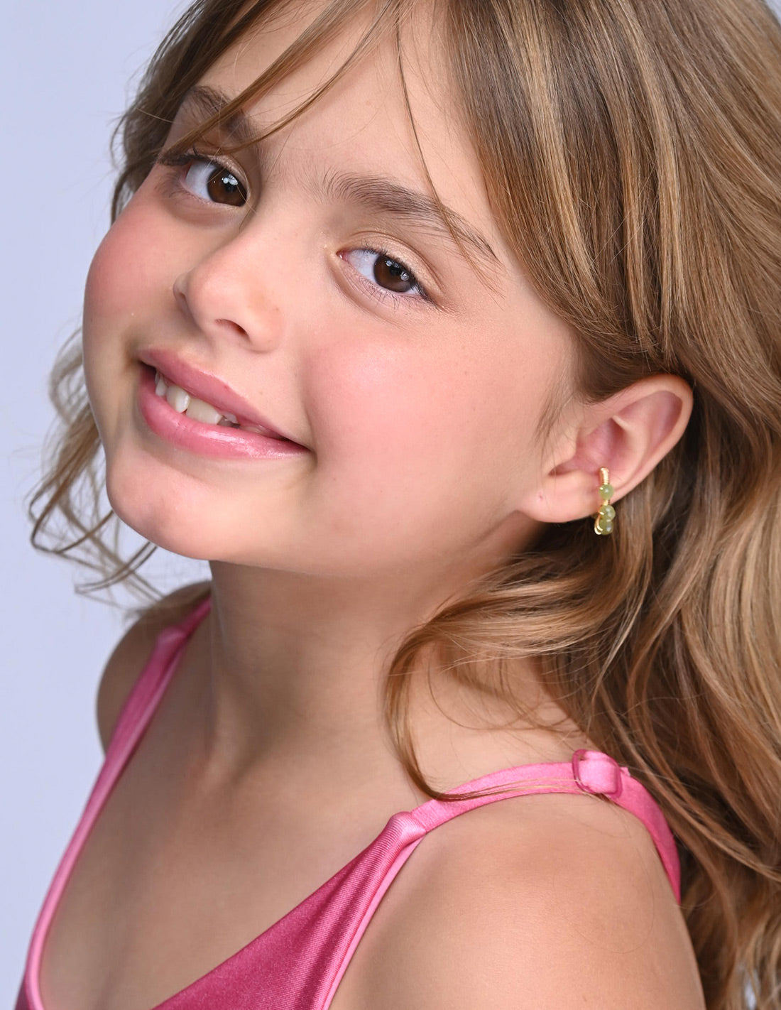 Eria Ear Cuff Lime Green. Ear Cuff In Lime Green