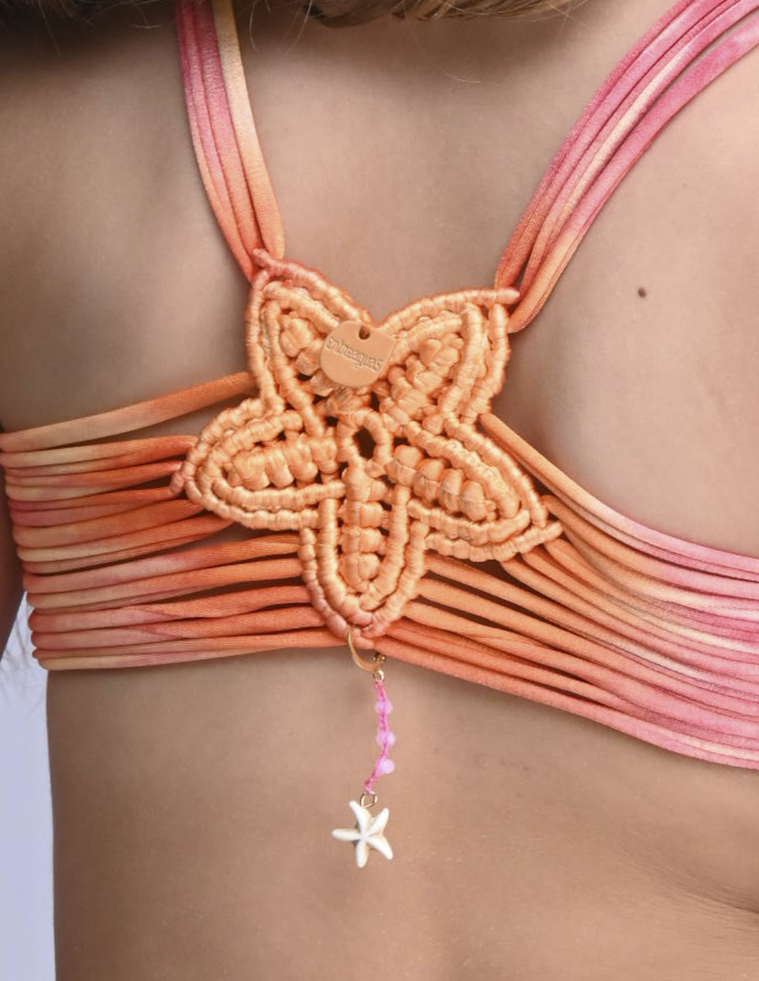 Olar Charm Fuchsia + Ivory. Charm In Fuchsia + Ivory
