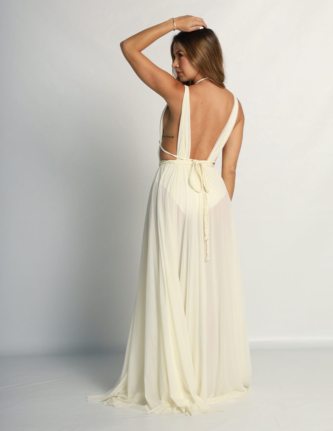 Diosa Dress Ivory