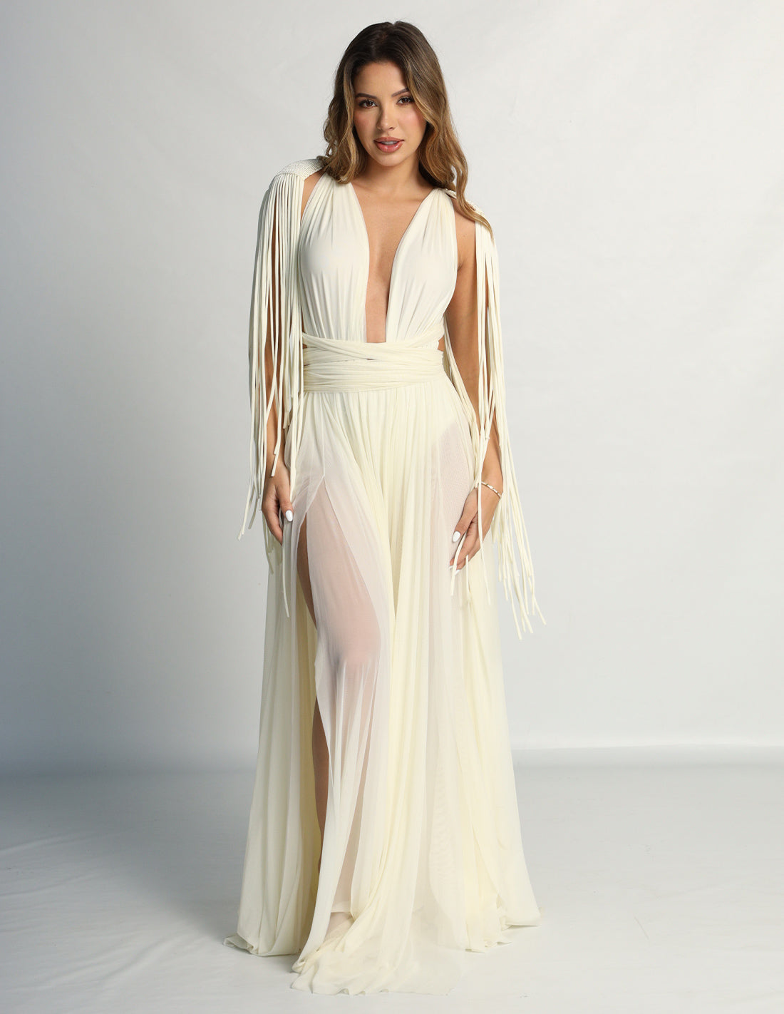 Luna Shoulder Pads Ivory